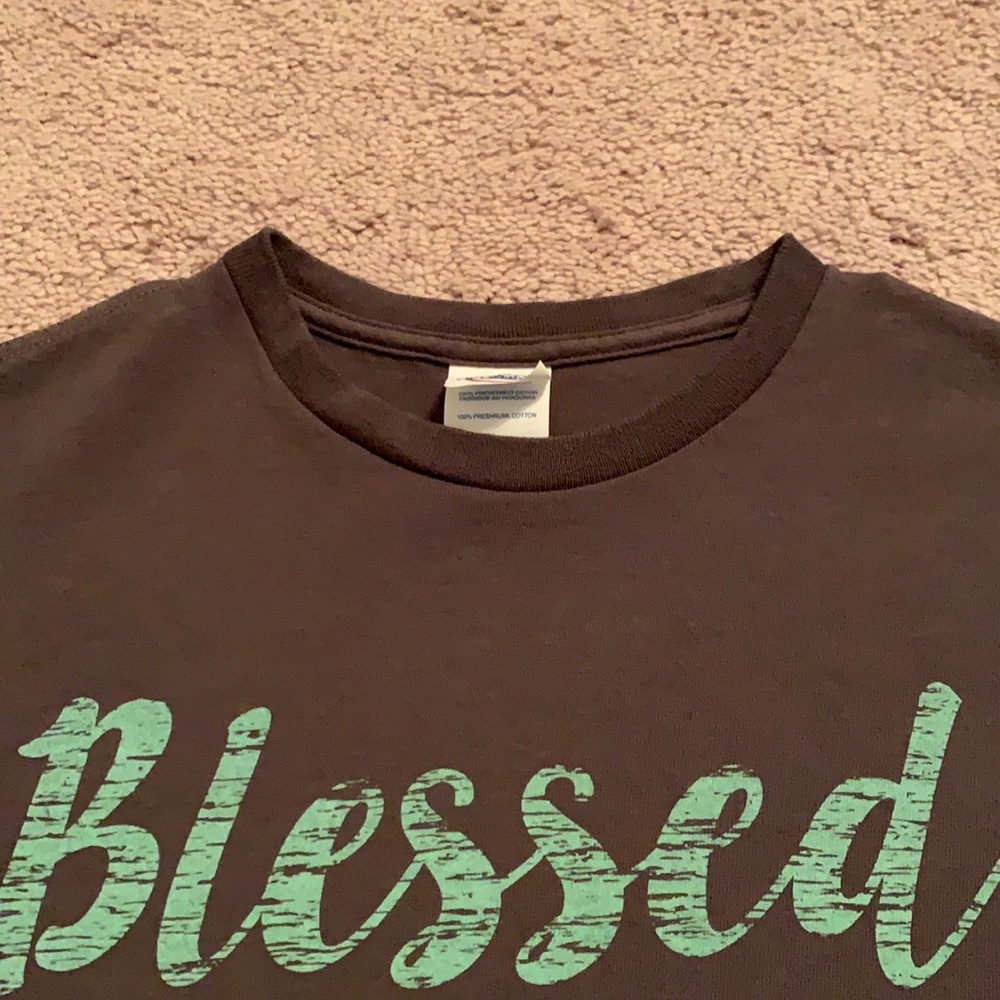 🤎 “Blessed Mama” Short Sleeved T-shirt Size S 🤎 - Picture 7 of 15